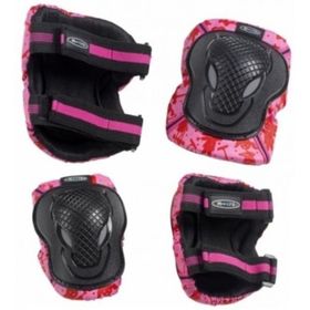 Micro Scooter Pembe Dizlik ve Dirseklik