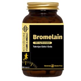 Microbiome Bromelain İçeren 30 Kapsül