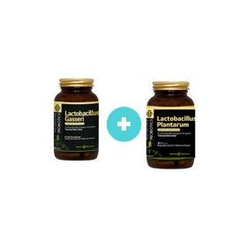 Microbiome Lactobacillus Plantarum 30 Kapsül + Lactobacillus Gasseri 30 Kapsül