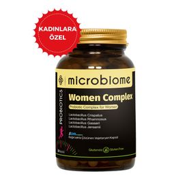 Microbiome Probiotic Women Complex İçeren 30 Kapsül