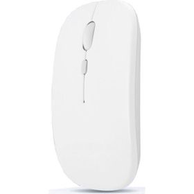Microcase AL2675 Beyaz 1600 DPI Şarj Edilebilir 2.4 GHZ Çift Modlu Bluetooth Kablosuz Mouse