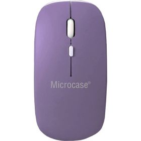 Microcase AL2675 Mor 1600 DPI Şarj Edilebilir 2.4 GHZ Çift Modlu Bluetooth Kablosuz Mouse