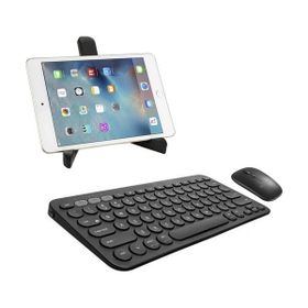 Microcase AL8106 Alcatel 1T 7 inç Siyah Bluetooth Klavye+Mouse+Tablet Standı