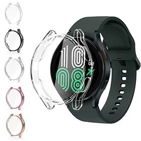 Microcase ALF471 Samsung Galaxy Watch 4 44mm Önü Kapalı Tasarım Silikon Kılıf