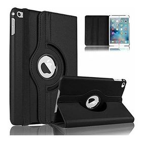 Microcase Apple İpad Air 360 Döner Standlı Deri Kılıf Siyah