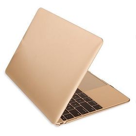 Microcase Apple Macbook Pro 15.4 Shell Rubber Sert Koruma Kılıf Gold