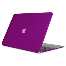 Microcase Apple Macbook Pro 15.4 Shell Rubber Sert Koruma Kılıf Mor