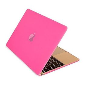 Microcase Apple Macbook Pro 15.4 Shell Rubber Sert Koruma Kılıf Pembe