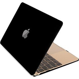 Microcase Apple Macbook Pro 15.4 Shell Rubber Sert Koruma Kılıf Siyah