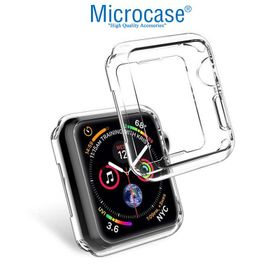 Microcase Apple Watch Seri 4 40 mm Önü Açık Tasarım Silikon Kılıf