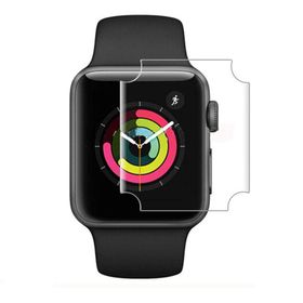 Microcase Apple Watch Series 4 44 mm Nano Glass Esnek Koruma Film