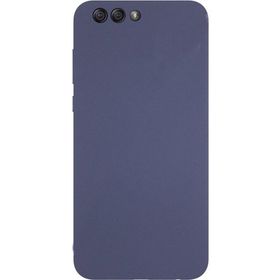 Microcase Asus Zenfone 4 ZE554KL Premium Silikon Nano Glass Film Lacivert Kılıf