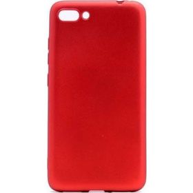 Microcase Asus Zenfone 4 ZE554KL Premium Silikon Tempered Cam + Ekran Koruyucu Kırmızı Kılıf