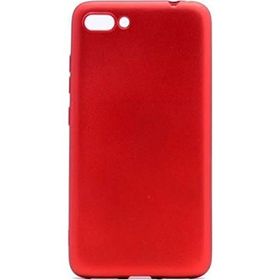 Microcase Asus Zenfone 4 ZE554KL Premium Silikon Tempered Cam + Ekran Koruyucu Kırmızı Kılıf