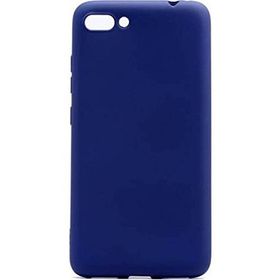 Microcase Asus Zenfone 4 ZE554KL Premium Silikon Tempered Cam + Ekran Koruyucu Lacivert Kılıf