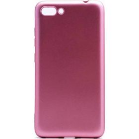 Microcase Asus Zenfone 4 ZE554KL Premium Silikon Tempered Cam + Ekran Koruyucu Pembe Kılıf