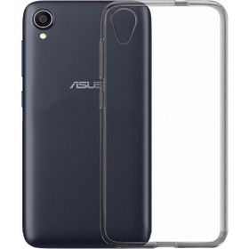 Microcase Asus Zenfone Live L1 ZA550KL Ultra İnce 0.2 mm Soft Silikon Kılıf