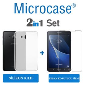 Microcase Galaxy Tab A6 T280Q Silikon Kılıf
