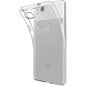 Microcase Google Pixel 2 Ultra İnce 0.2mm Silikon Soft Tempered Cam + Kılıf