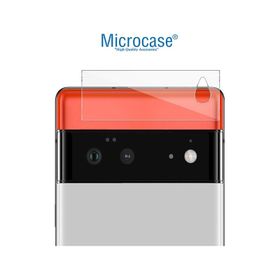 Microcase Google Pixel 6 Kamera Camı Lens Koruyucu Nano Esnek Film Ekran Koruyucu