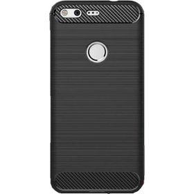 Microcase Google Pixel Brushed Carbon Fiber Silikon TPU Kılıf