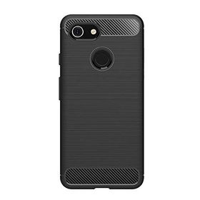 Microcase Google Pixel Brushed Carbon Fiber Silikon TPU Kılıf