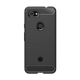 Microcase Google Pixel Brushed Carbon Fiber Silikon TPU Kılıf