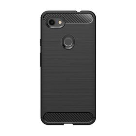 Microcase Google Pixel Brushed Carbon Fiber Silikon TPU Kılıf
