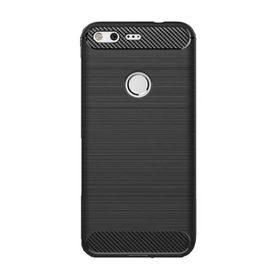 Microcase Google Pixel Brushed Carbon Fiber Silikon TPU Kılıf