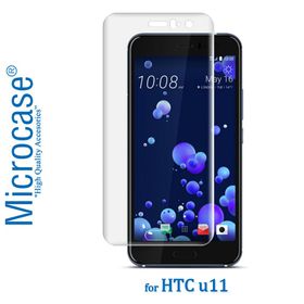 Microcase HTC U11 Full Ön Kaplama TPU Soft Koruma Film