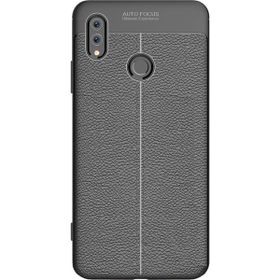 Microcase Huawei Honor 10 Leather Silikon Kılıf