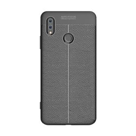 Microcase Huawei Honor 10 Leather Silikon Kılıf