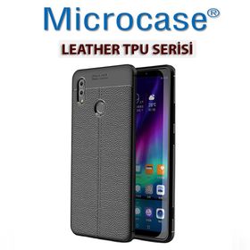 Microcase Huawei Honor 10 Leather Silikon Kılıf