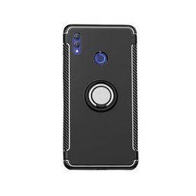 Microcase Huawei Honor 10 Yüzük Standlı Armor Silikon Kılıf