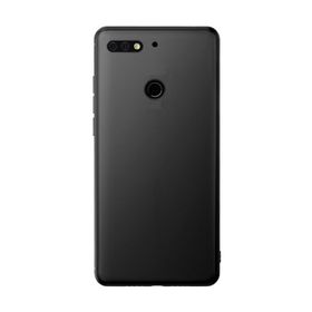 Microcase Huawei Honor 7C Elektrocase Serisi Silikon TPU Siyah Kılıf