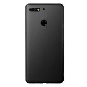 Microcase Huawei Honor 7C Elektrocase Serisi Silikon TPU Siyah Kılıf