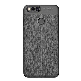 Microcase Huawei Honor 7X Leather Tpu Silikon Kılıf