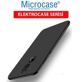 Microcase Huawei Mate 20 Lite Elektrocase Serisi Silikon TPU Siyah Kılıf