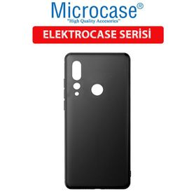 Microcase Huawei Nova 4 Elektrocase Serisi Tpu Siyah Silikon Kılıf