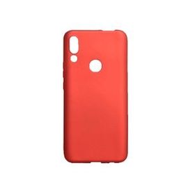 Microcase Huawei P Smart Matte Premium Silikon Kırmızı Kılıf