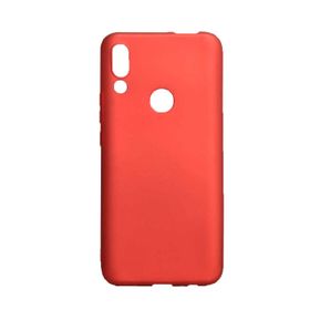 Microcase Huawei P Smart Matte Premium Silikon Kırmızı Kılıf