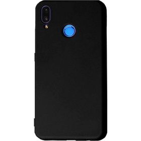 Microcase Huawei P Smart Matte Premium Silikon Siyah Kılıf