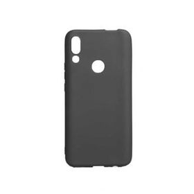 Microcase Huawei P Smart Matte Premium Silikon Siyah Kılıf