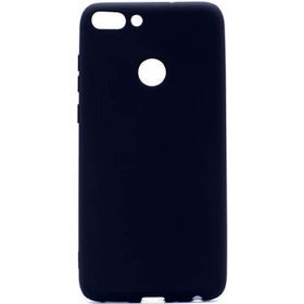 Microcase Huawei P Smart Matte Premium Silikon Siyah Kılıf