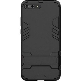 Microcase Huawei P10 Alfa Serisi Armor Standlı Perfect Koruma Tempered Cam + Kılıf