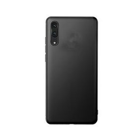 Microcase Huawei P20 Elektrocase Serisi Silikon TPU Siyah Kılıf