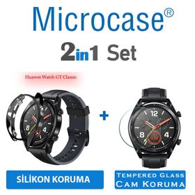 Microcase Huawei Watch Gt Classic Siyah Silikon Kılıf