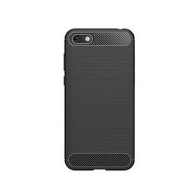 Microcase Huawei Y5 2018 Brushed Carbon Fiber Silikon Kılıf