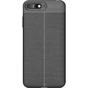 Microcase Huawei Y6 2018 Leather Tpu Silikon Kılıf