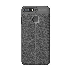 Microcase Huawei Y6 2018 Leather Tpu Silikon Kılıf